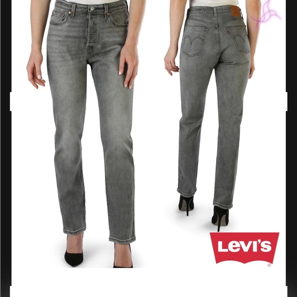 Levi’s 501 Women’s Jeans Sist At Your Waist Straight Leg Black Size 32X32 New